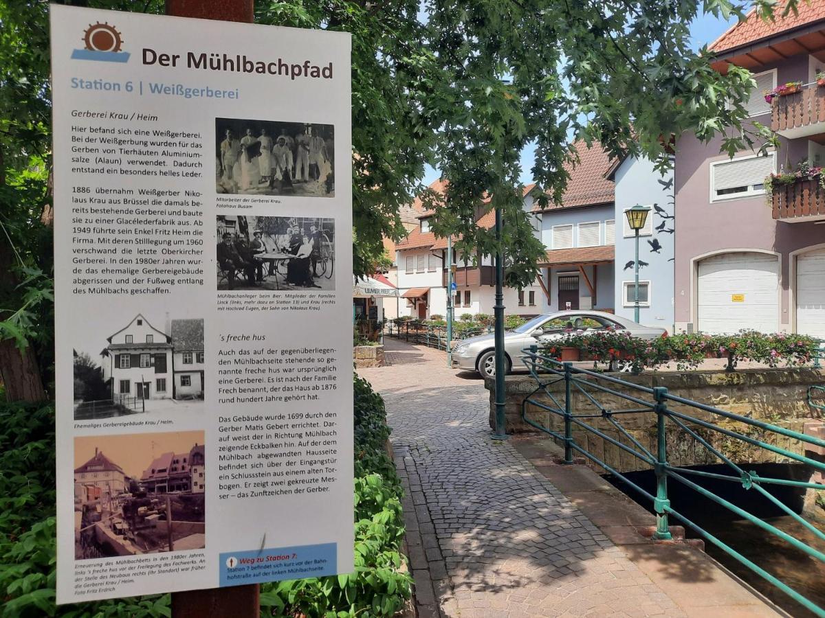 Ferienwohnung Altstadthaus オーバーキルヒ エクステリア 写真